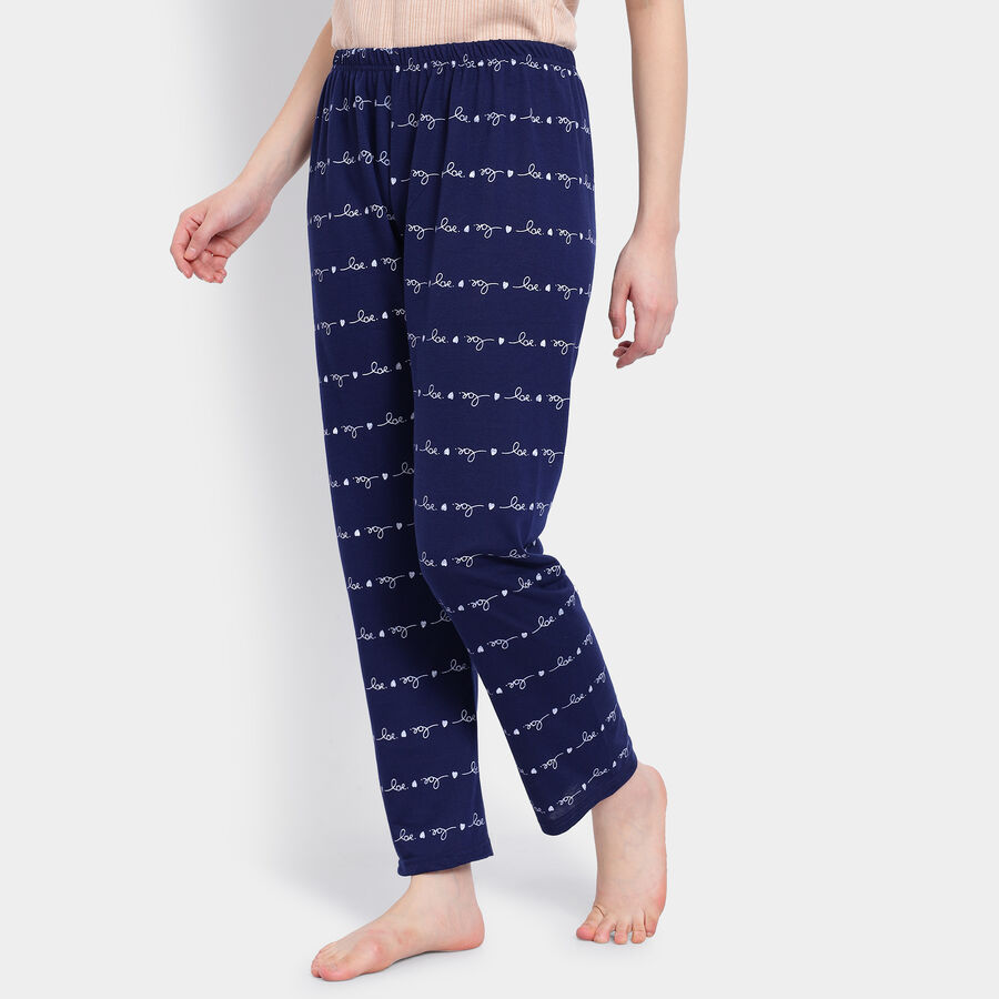 Ladies' Pyjama, Navy Blue, large image number null